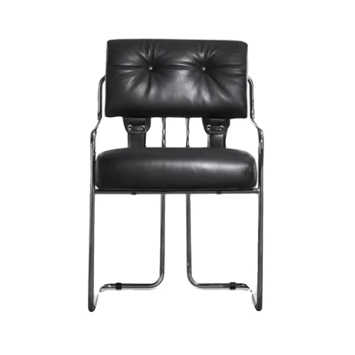 Pre-owned Office Chair, Stainless Steel Dining Chair, Bauhaus Vintage Negotiation, Casual Desk, Designer Single Chair