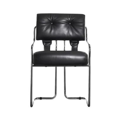 Pre-owned Office Chair, Stainless Steel Dining Chair, Bauhaus Vintage Negotiation, Casual Desk, Designer Single Chair