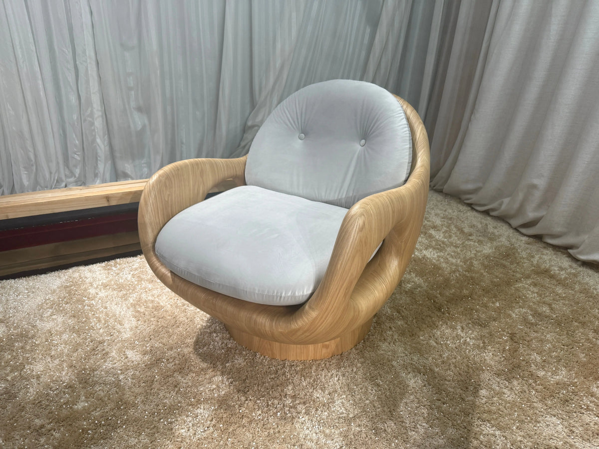 Modern Simple Armchair - Soft Living Room Decorative Chair for Apartment Hotels and Outdoor Use