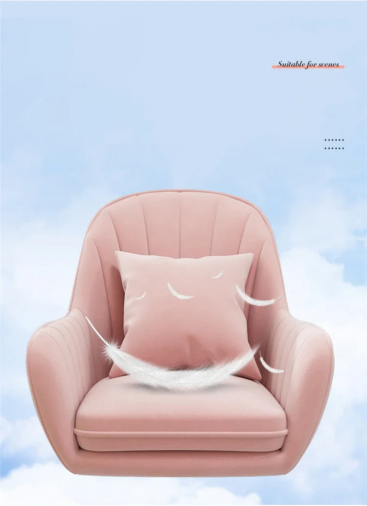 Leisure Bedroom Student Dormitory Computer Chair Home Furniture Backrest Office Chairs Front Desk Hotel Lifting Swivel Armchair
