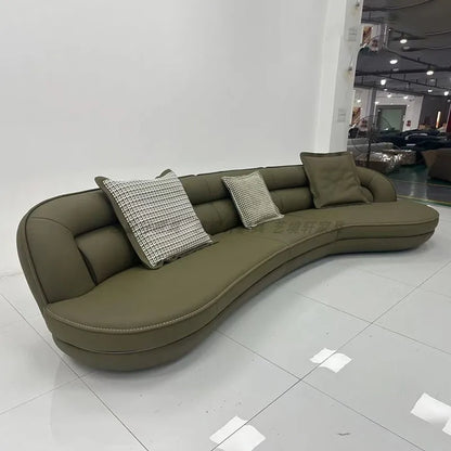 Narrow Reclining Living Room Sofas Luxury Designer Cute Boneless Sofa Living Room Lazy Couch Banken Woonkamer Furniture For Home