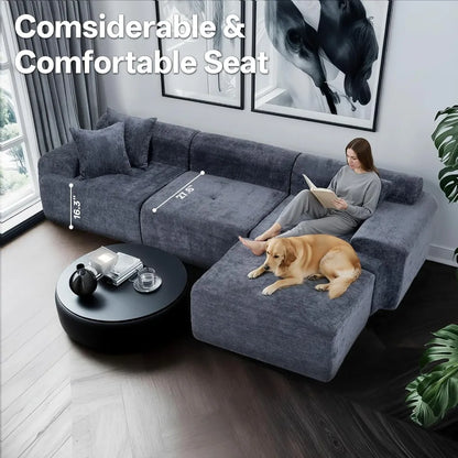 Modern Memory Foam Couch Modular Compressed Lazy Floor Vacuum Sofa Set Furniture Living Room Sofa