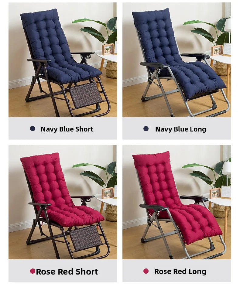 Thickened Office Chair Pad Modern Simple Style Four Seasons Universal Office Chair Cushion Sofa Backrest Pad for Rocking Chair
