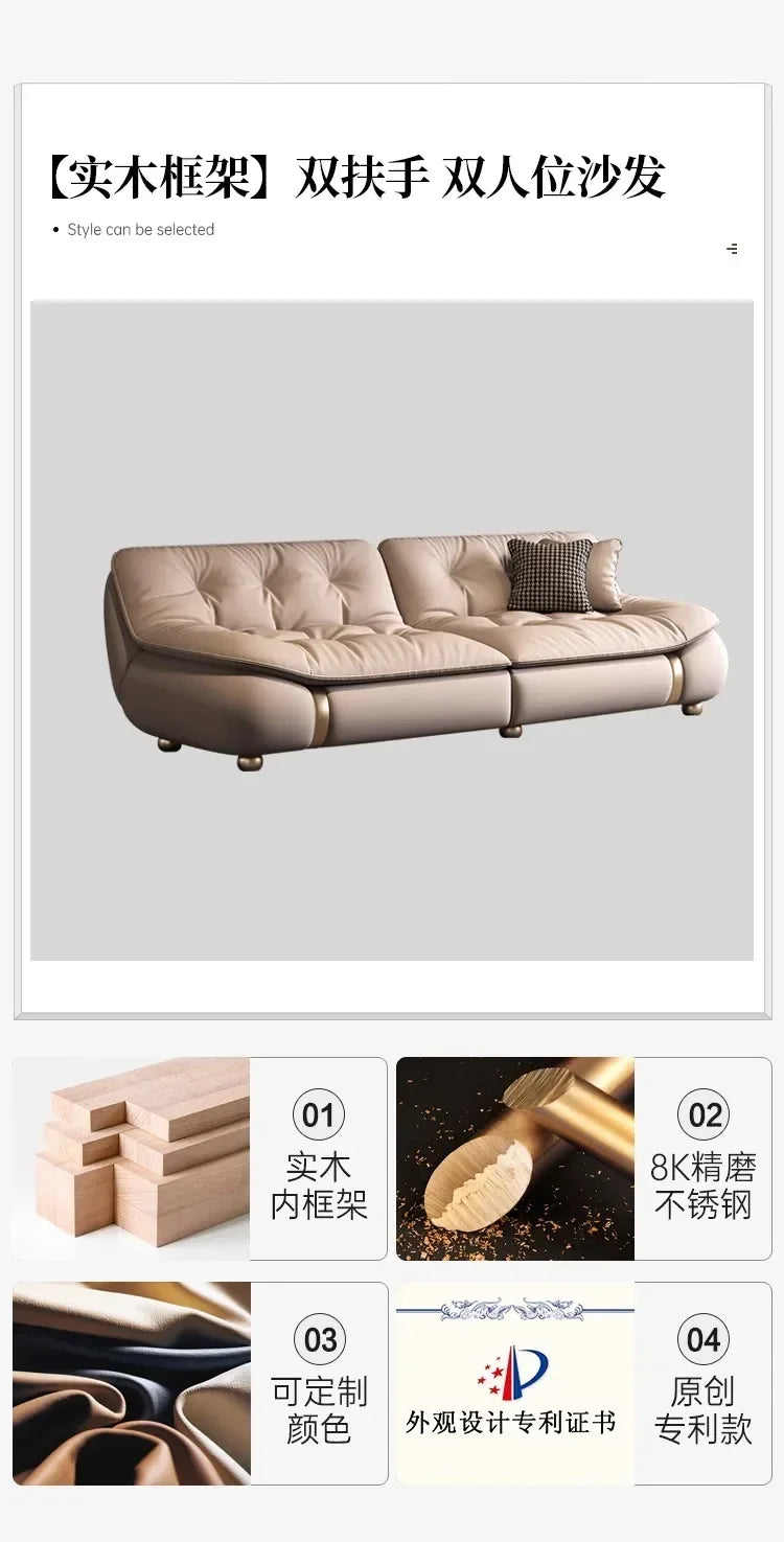 Grande Reception Living Room Sofas Multifunctional Relax Armchair Xxl Sofa Luxury European Couch Sofa Furniture