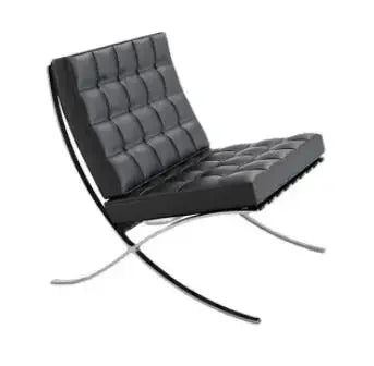 Chair Minimalist Leather Small Apartment Living Room Balcony Lounge Chair Modern Light Luxury Single Sofa Leisure