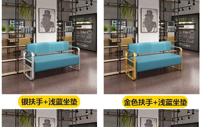 Office reception Small apartment sofa Barber shop Waiting chair Rental house Clothing beauty