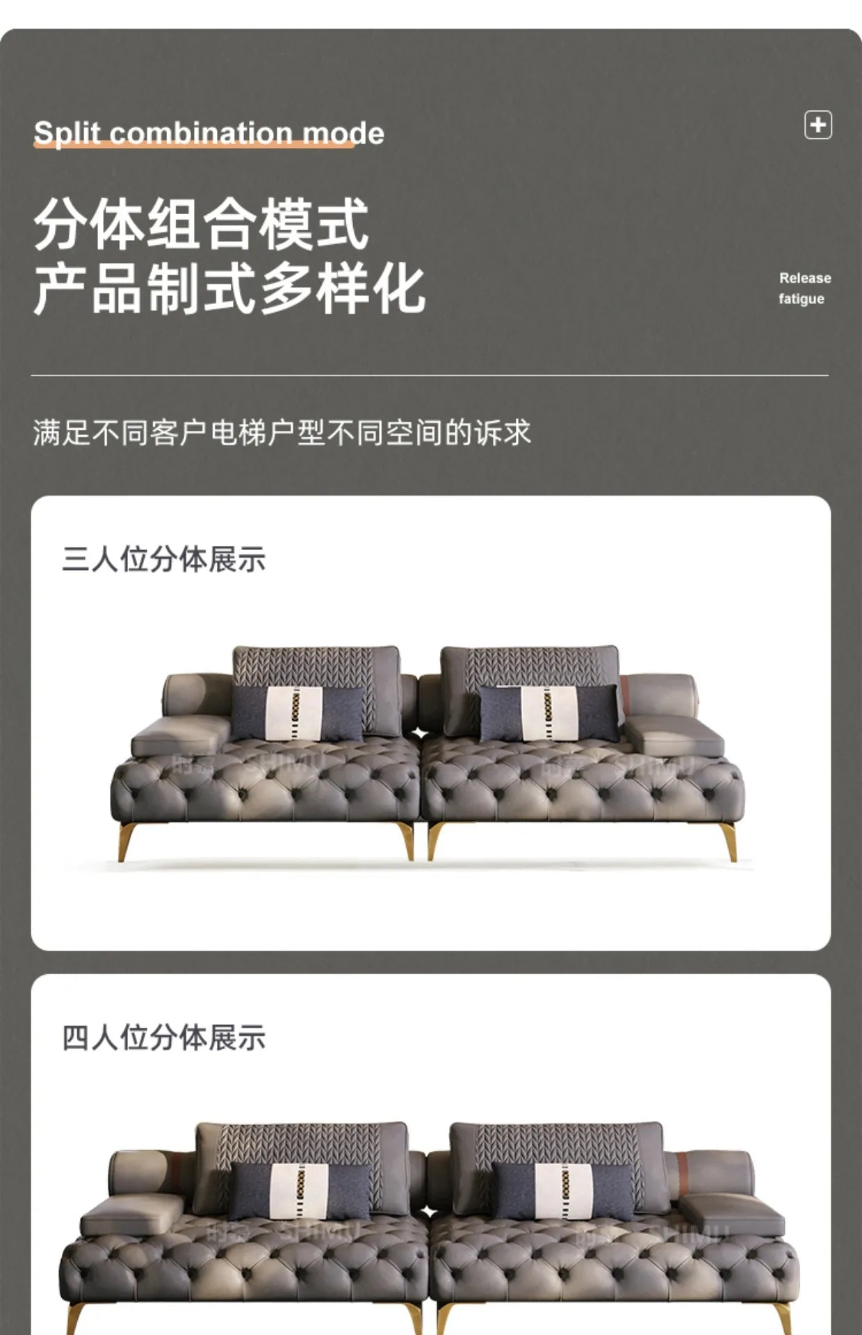 Italian Genuine Leather Sofas Sectional Modern Luxry Designer Loveseat Sofa 3 Piece Set Woonkamerbanken Living Room Furniture