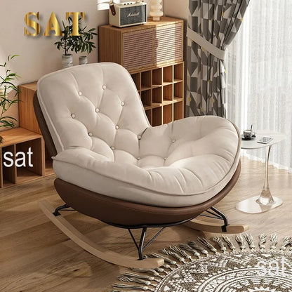 For Modern Living Room Lounge Rocking Chairs Home Furniture Apartment Bedroom Adults Single Sofa Lazy Recliner Lounge Chair*