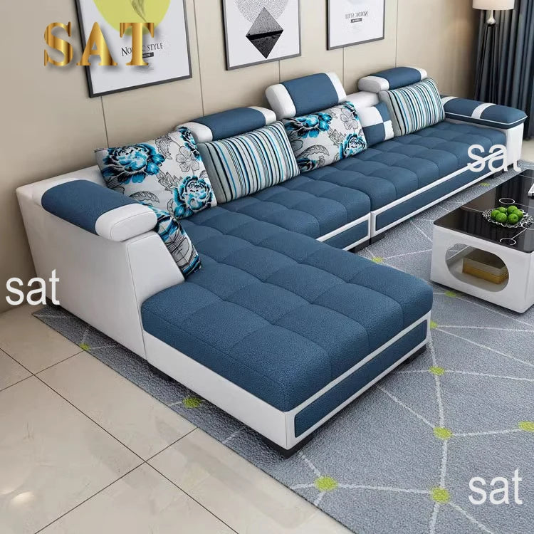 #For Luxury Multifunctional Living Room Fabric Sofa Design Modern Modular Solid Wood Home Furniture Luxury Living Room Sofas*