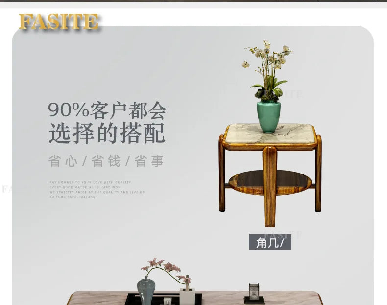 Leather sofa combination home living room corner first layer cowhide modern new Chinese furniture