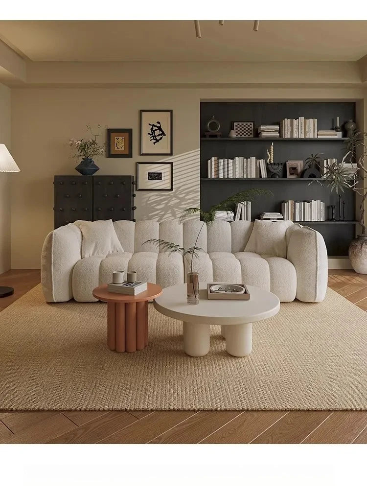 Medieval Cream Style Single Lazy Sofa Living Room Bedroom Pumpkin Leisure Sofa Chair Sofa Set Living Room Economic Vacuum Sofas