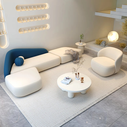 Relaxing Room Decor Living Room Sofas Sets Lounge Minimalist Sofas Recliner Puffs Lazy Couch Koltuk Takımı Trendy Furniture