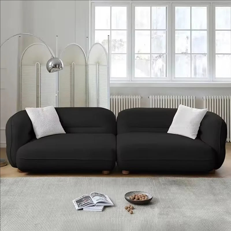 Modern Nordic Compressed Sofa Armchairs Apartment Single Bedrooms Compressed Sofa Design Lazy Elegant Schlafsofa Home Furniture