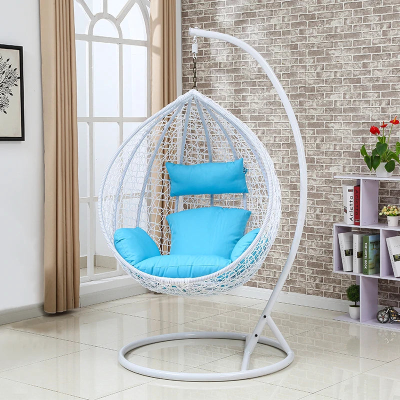 New Style Patio Swings Indoor Hanging Swing Chair Outdoor Furniture Bedroom Garden Nest Egg Chair Customized
