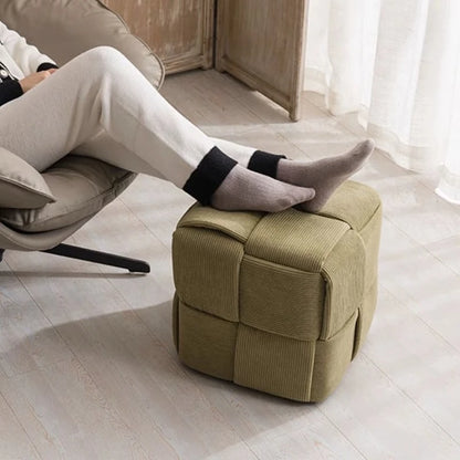 Household door shoes stool fashion small stool simple creative dice stool living room sofa stool pedal stool.
