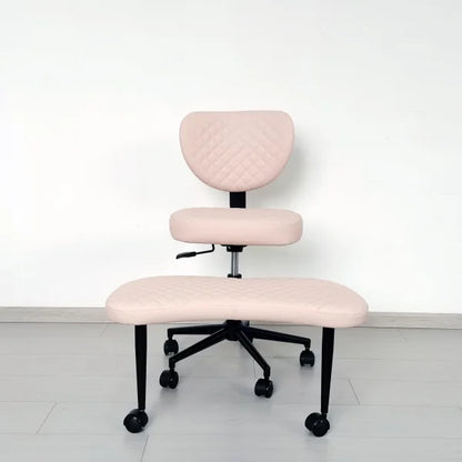 Adjustable Cross-Legged Office Chair – Soul Seat for Meditation, Yoga & Work – Comfortable Sitting Chair with Back Support