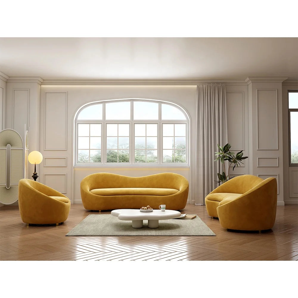 L Shape Fabric Recliner Sofa Set Modular Blue Velvet Sofa Italian Fabric Sofa for Home Luxury