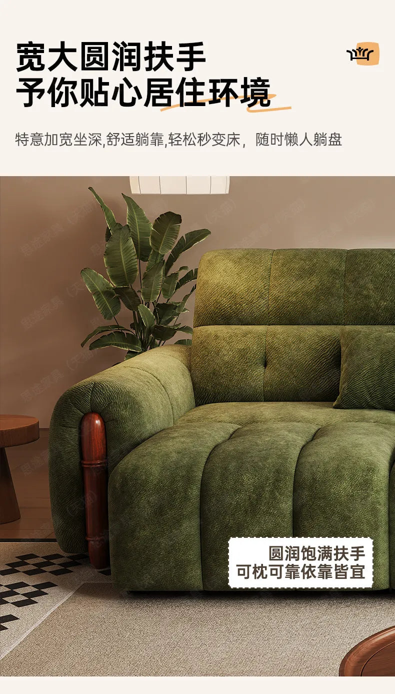 Extendeble Adults Electric Sofa Green Bed Loveseat Armchair Electric Sofas Floor Living Room Muebles Para El Hogar Furnitures