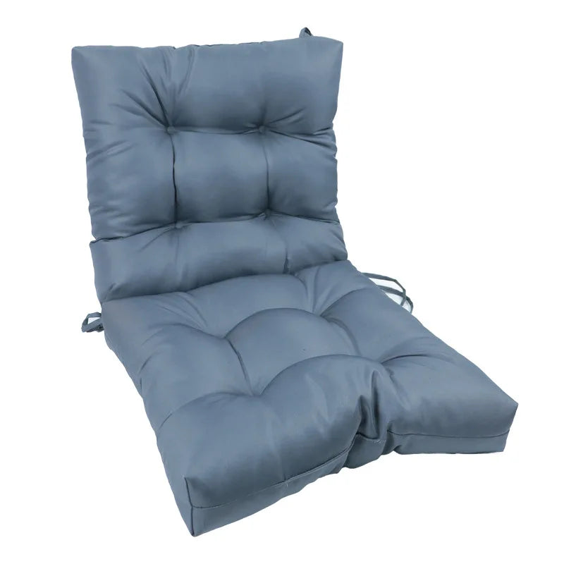 Porch Swing Cushion 2-3 Seater Waterproof Overstuffed Bench Cushion for Porch,Patio,Outdoor,Backyard and Garden 53x53x10cm