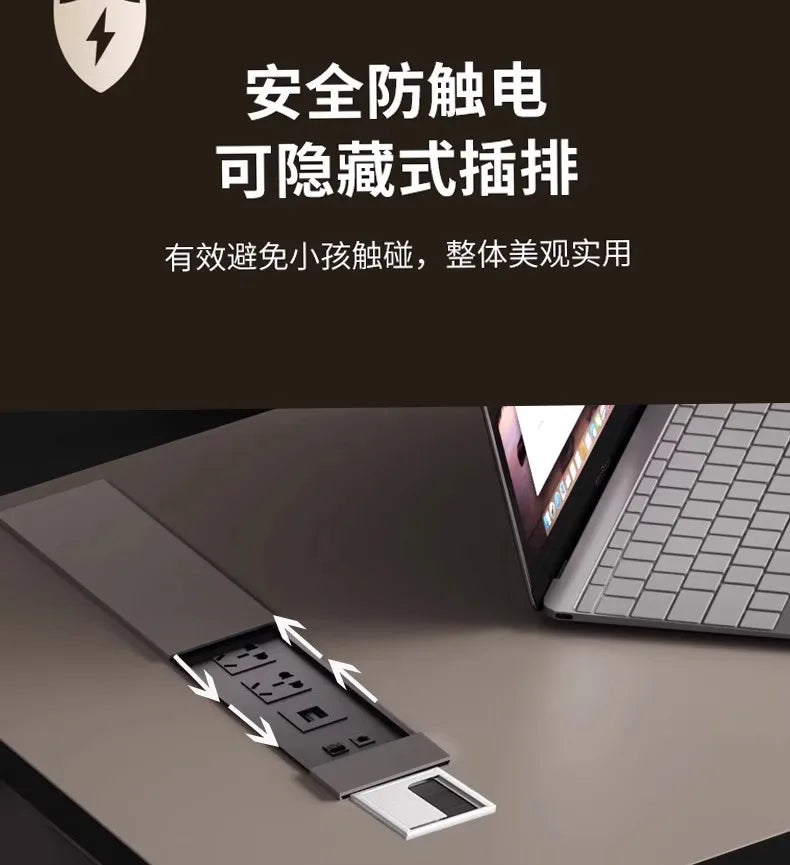 Table Bureau Blanc Mesas Gaming Tables Rotating Bookcase Office Furniture Offices Wood Desk Organizer Laptop Stand Room Desks