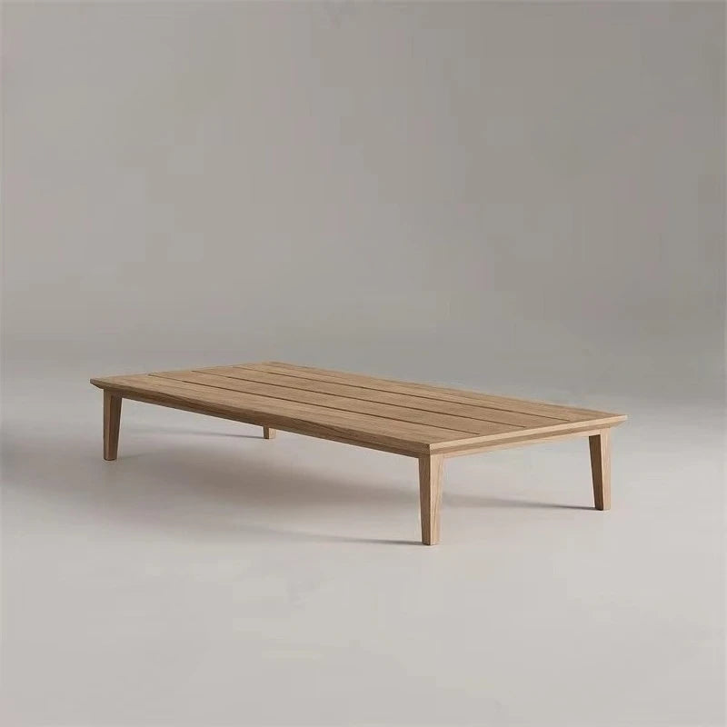 Garden Sofa Teak Wood Sofa Set Outdoor Furniture Teak Wood Patio Sofa and Coffee Table Set
