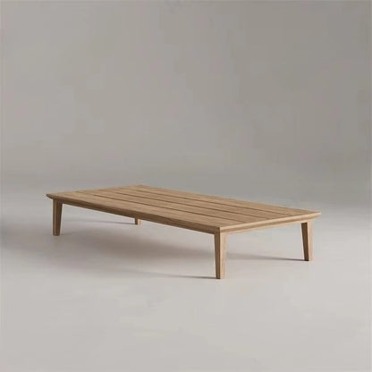 Garden Sofa Teak Wood Sofa Set Outdoor Furniture Teak Wood Patio Sofa and Coffee Table Set