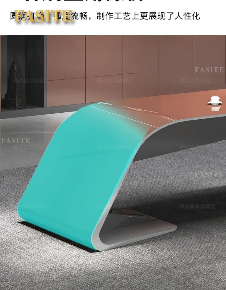 Office Furniture Desk Complete Boss Desk Modern Manager  Fashion