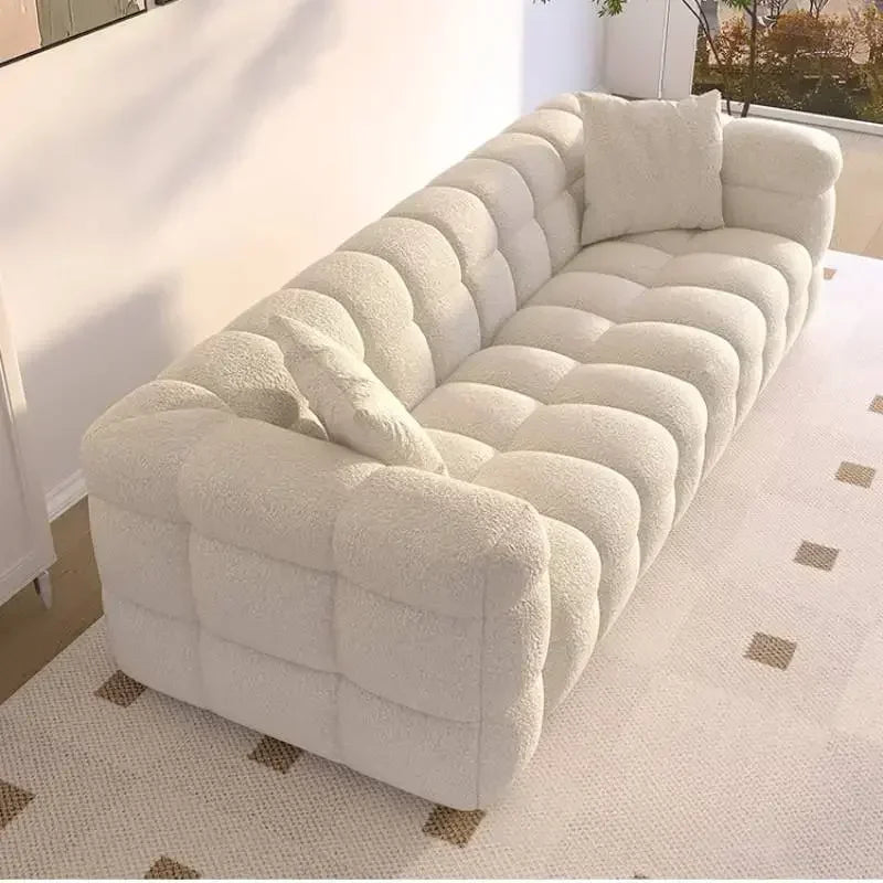 Classic Family Living Room Sofa Nordic Minimalist Comfortable Lounge