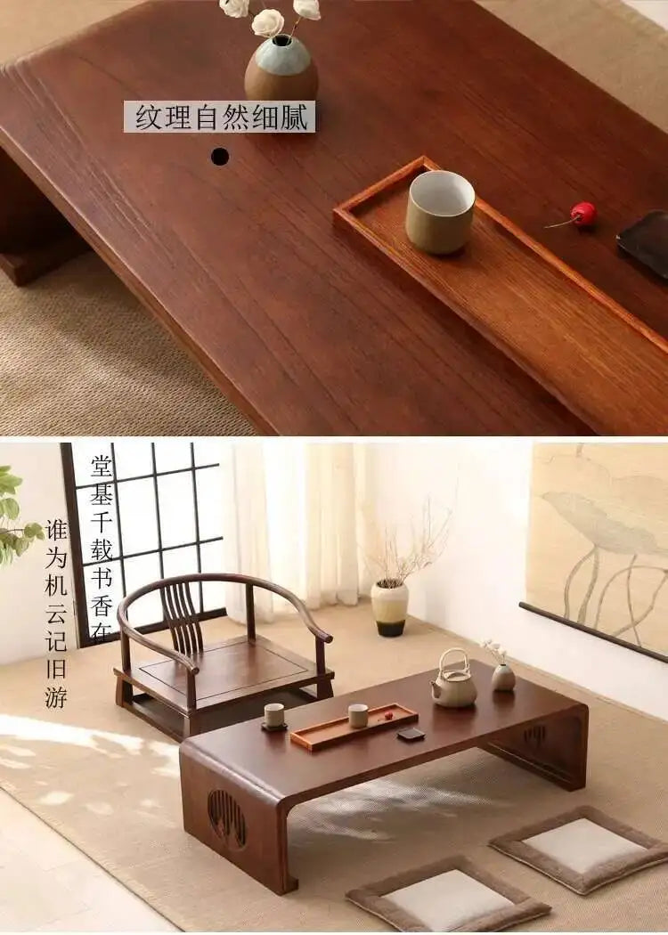 Japanese Floor Coffee Table Wood Entryways Vanity Sideboards Table Storage Couch Mesa De Centro Salon Livingroom Furniture Sets
