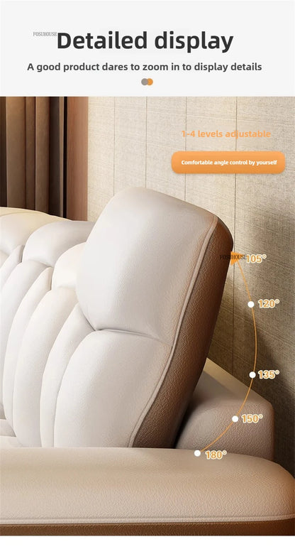 Design Artificial Leather Living Room Sofa Corner Combination Luxury Sofas Living Room Personality Home Furniture