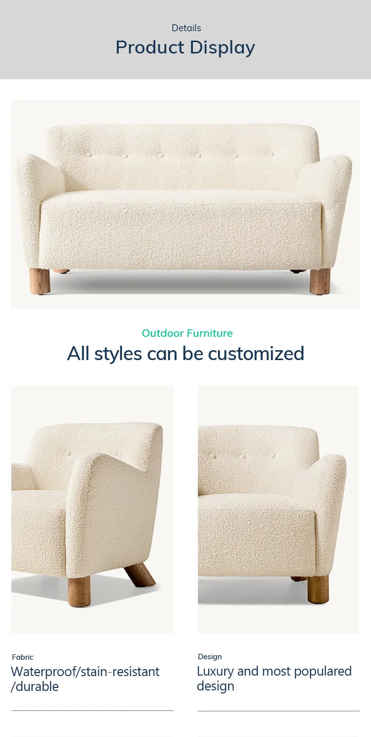 Modern Villa Living Room Sofa Set Home Living Room Furniture Luxury Hotel Lobby Sofa