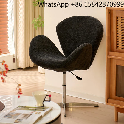 Wrapped Internet celebrity swan chair