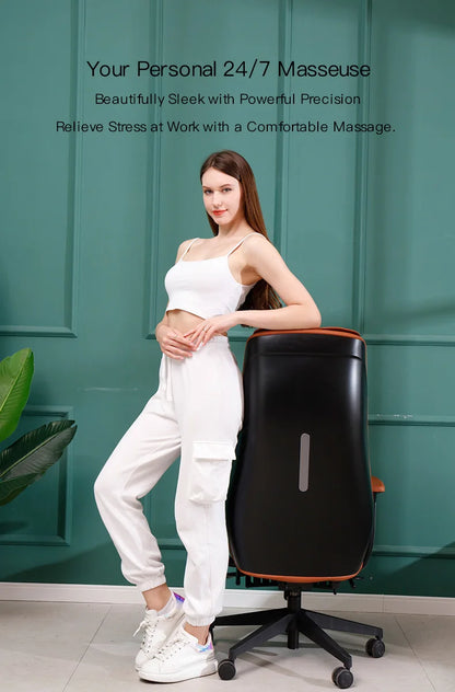 advanced computer chair swivel ergonomic chair cushion PU luxury with wheels office massage chair