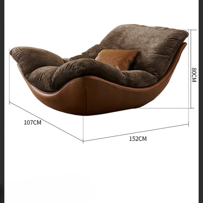 Y  Nordic Creative Modern Simple Living Room Leisure Chair Sofa Lounge Chair Sofa Bedroom Premium Chair