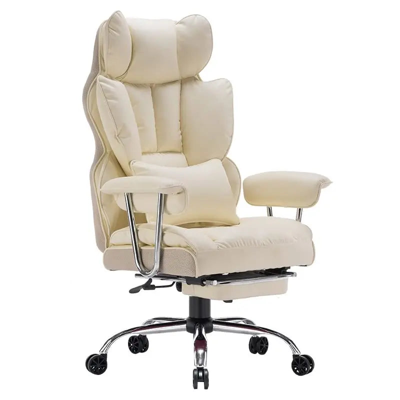 Swivel Chair Ergonomic Office Desk Chair With Lumbar Support Rolling Home Office Computer Room Seating Sillas Escritorio Luxury