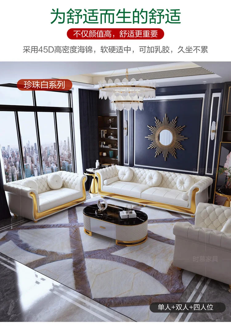 Stylish Modern Luxury Reclining Sofa Perfect Corner Couch Chic Living Room Relaxation Elegance Deserve Canape Salon Decoration