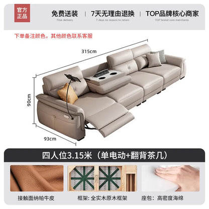 Minimalist Single Electric Sofas Gray European Smart Massage Living Room Sofas Modern Style Sofa Wohnzimmer Furniture For Home