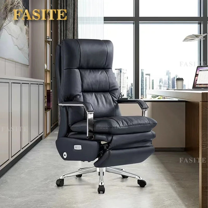 Simple Waterproof Office Chair, Boss Game Chair, Sleeping Neck Brace, Conference Chair, Backrest, Luxury , High-end Furniture