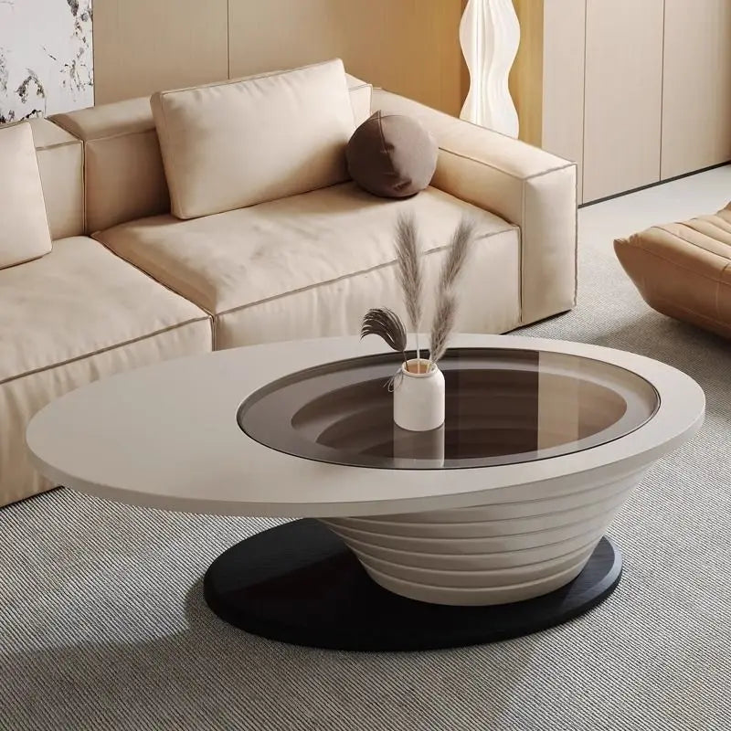 Ensemble de table basse de meubles de salon de styliste créatif, ensemble de table basse moderne de luxe unique pour la maison
