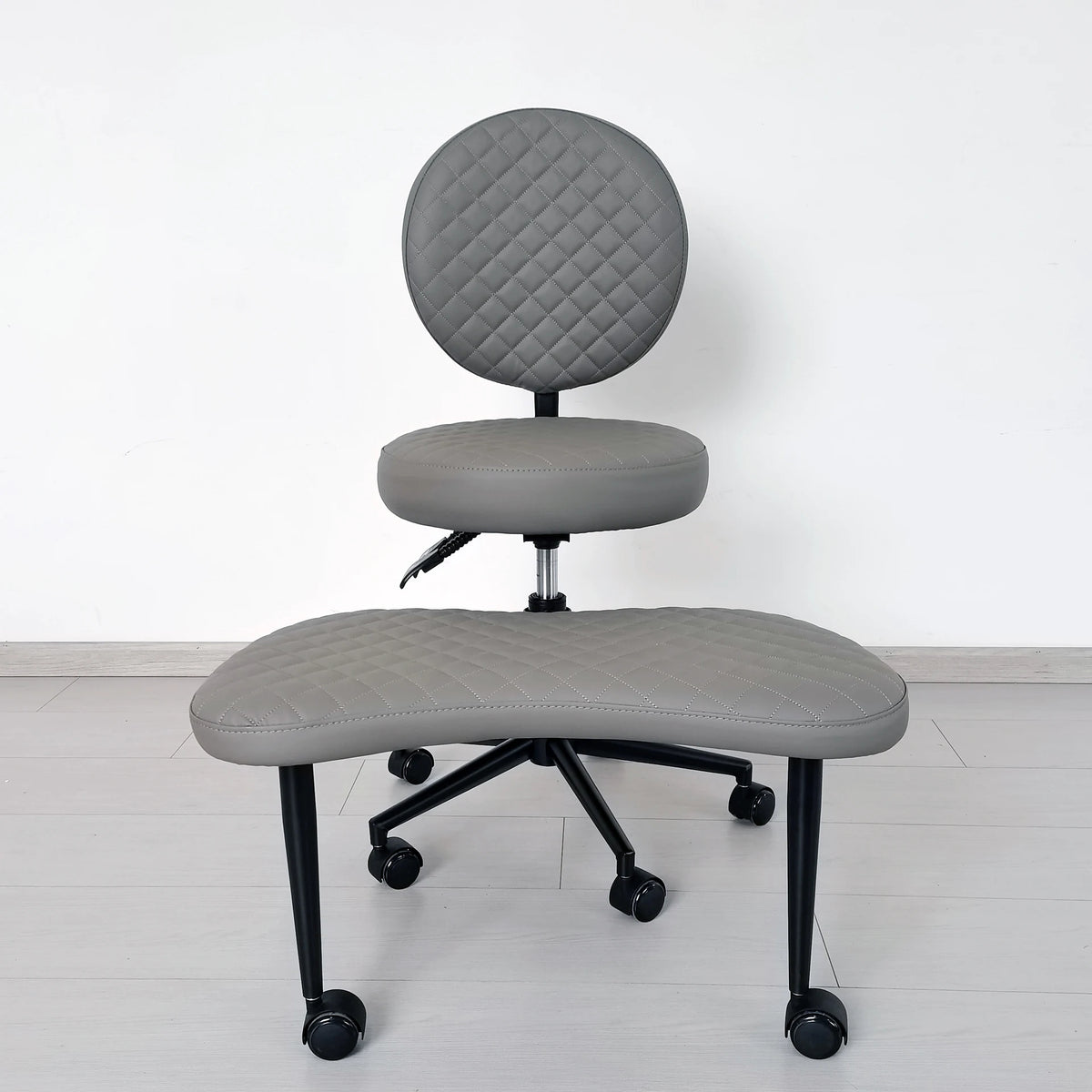 Cross Legged Chair - Meditation Chair With Wheels  ADHD Chair Height Adjustable Seat  Adjustable Footstool
