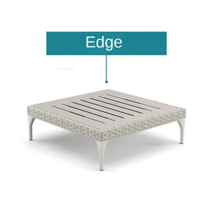 Nordic PE Rattan Outdoor Sofas Set Modern Garden Furniture Home Waterproof Sun Protection Set Leisure Patio Balcony Lounge Chair