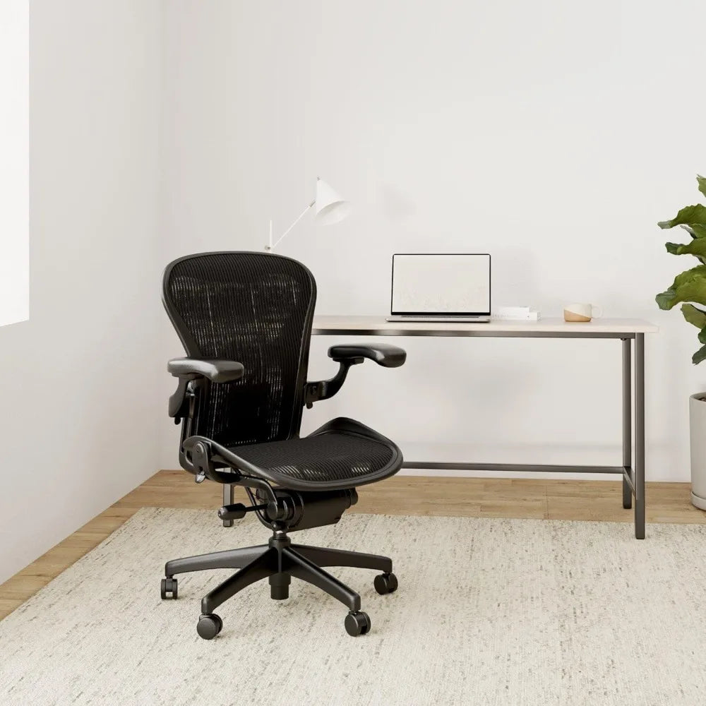 Ergonomic Office Chair with Lumbar Support, Adjustable Height and Tilt, Mesh Back for Comfort