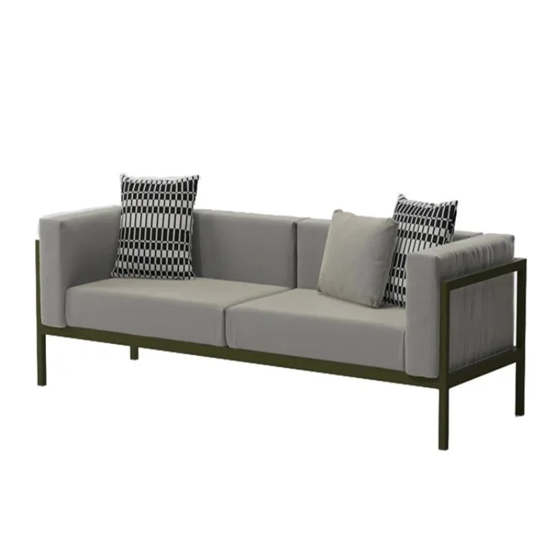 Nordic outdoor sofa, coffee table combination courtyard B & B garden living room outdoor balcony terrace