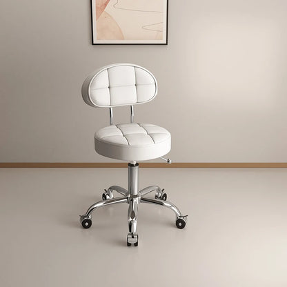 Professional Beauty Salon Chairs Backrest Barber Pedicure Chair Lifting Manicure Hairdresser Hair Salons Wheel Stool Furniture