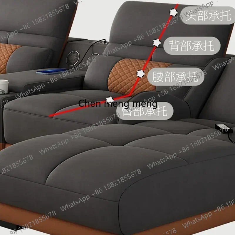 ZHOffice Nordic Modern Living Room Sofas Relaxing European Recliner Sofas Floor Massage Creative Schlafsofa Postmodern Furniture