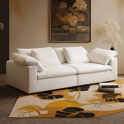 Modern Luxury Living Room Sofa Sectional Set Furniture l Shape 2 3 Seater Compression Boneless Modular Recliner Designs Sale New