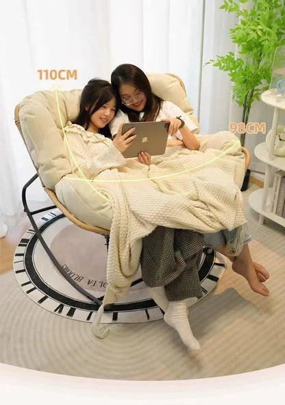 Adult Balcony Home Leisure Couch Sitting Room Single Sofa Internet Celebrity Rocking Chair