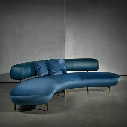 Fabric Nordic Living Room Sofas for Living Room Modern Minimalist Wrought Iron Single Sofa Light Luxury Designer Home Sofa Chair