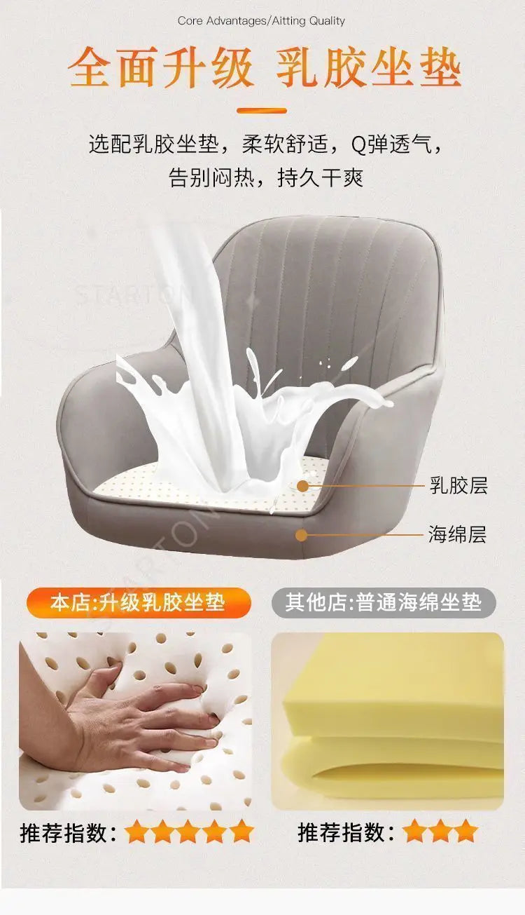 New Arrival Desk Chair - Home Comfort with Lumbar Support for Office & Study Spaces