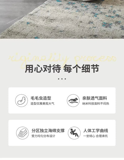 Caterpillar lazy sofa living room can sleep small apartment balcony can lie single sofa chair Internet celebrity tatami double